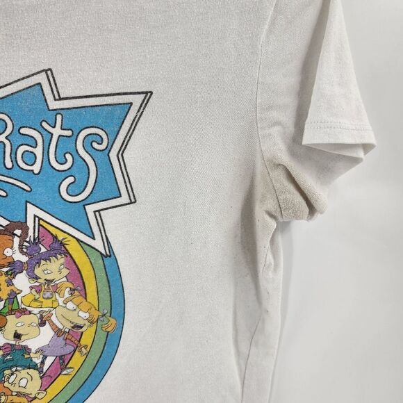 Nickelodeon rugrats crop top tshirt tee xs 90s gym workout - Picture 4 of 4